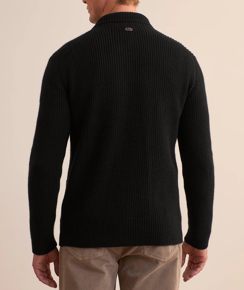 Cashmere Pearl Stitch Cardigan