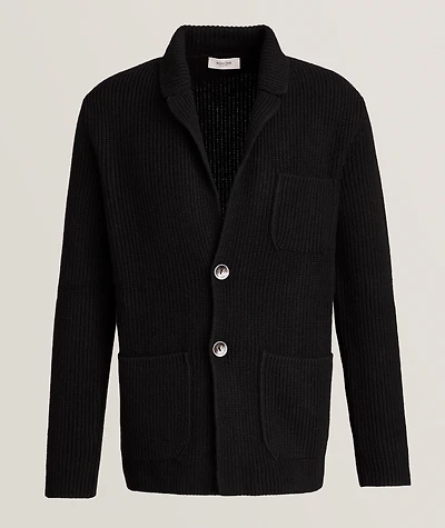 Cashmere Pearl Stitch Cardigan