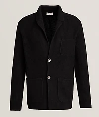 Cashmere Pearl Stitch Cardigan