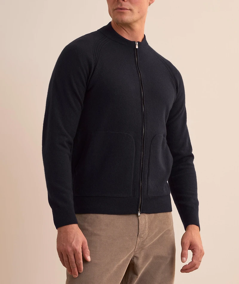 Cashmere-Blend Jersey Sweater
