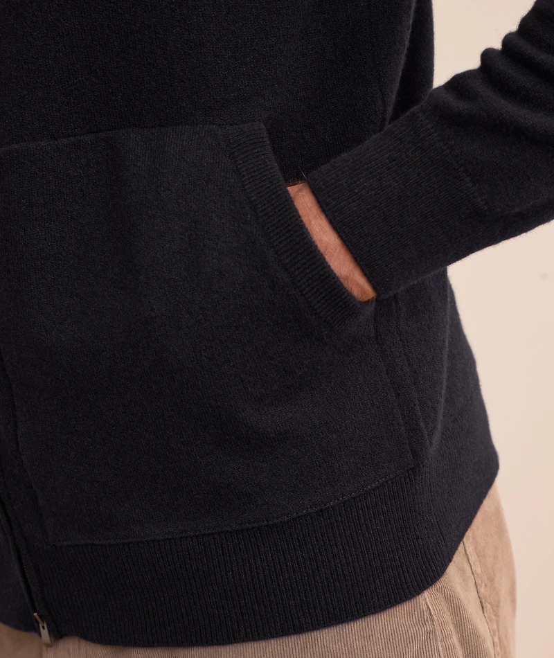 Cashmere-Blend Jersey Sweater