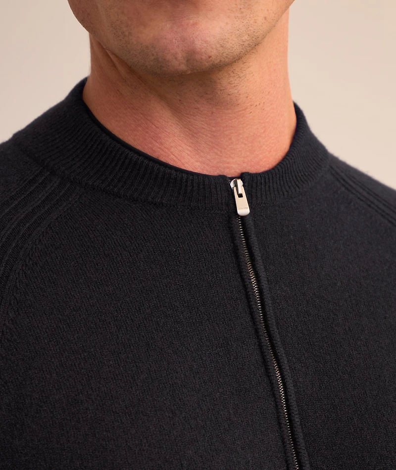 Cashmere-Blend Jersey Sweater