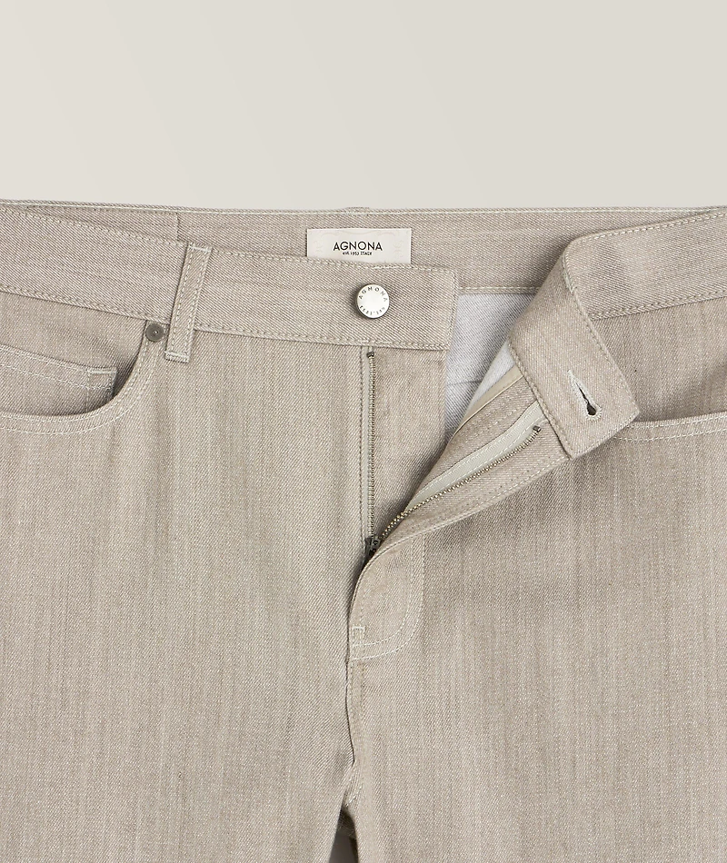 Wool-Blend Pants