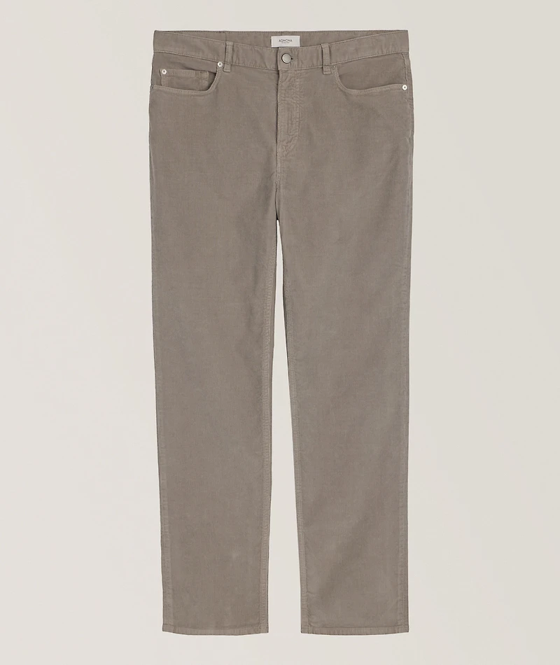 Corduroy Stretch-Cotton Pants