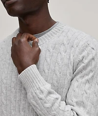 Vanisé Cable Knit Cashmere Sweater
