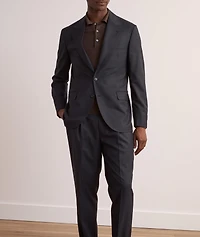 Pinstripe Virgin Wool Suit