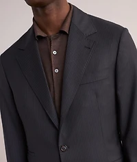 Pinstripe Virgin Wool Suit