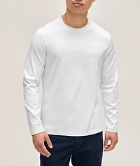 Essential Long-Sleeve Jersey Cotton T-Shirt