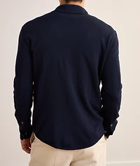 Western Wool-Cashmere-Silk Overshirt