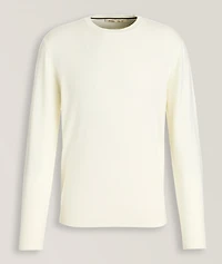 Virgin Wool Garment Dyed Sweater