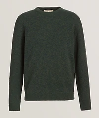 Mouliné Wool-Blend Crewneck Sweater