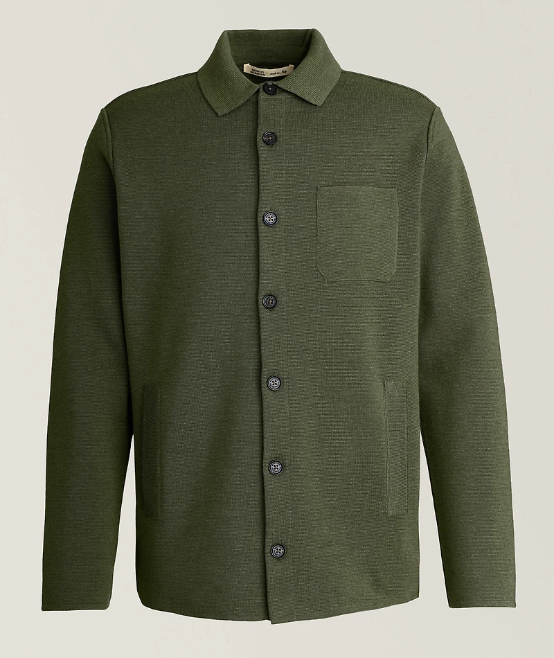 Milano Stitch Overshirt