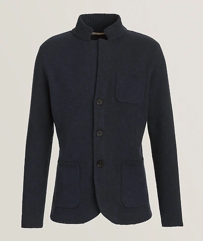 Brera Virgin Wool-Blend Cardigan