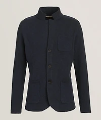 Brera Virgin Wool-Blend Cardigan