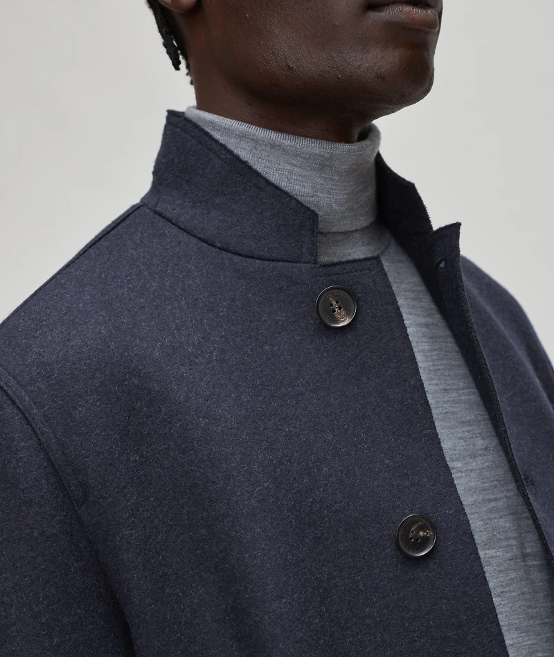 Brera Virgin Wool-Blend Carcoat