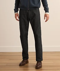 Straight-Fit Cotton-Silk Denim Jeans