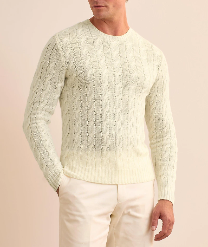 Cashmere Cable Knit Sweater