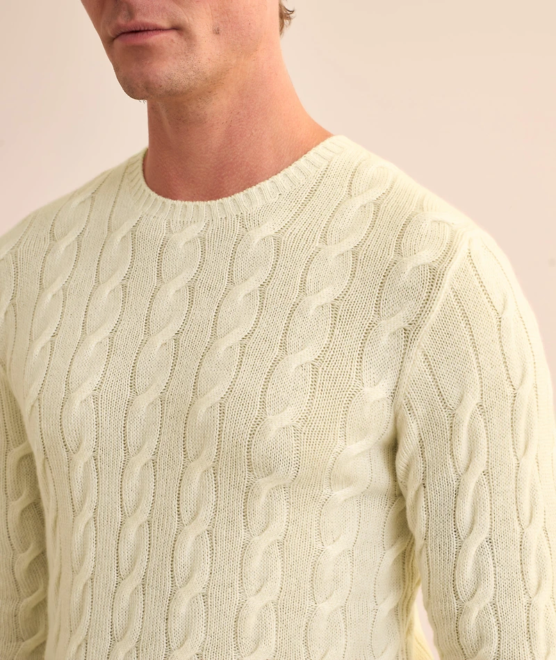 Cashmere Cable Knit Sweater