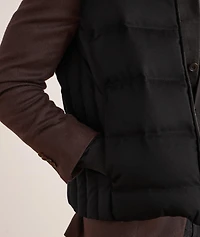 Quilted Down Puffer Vest