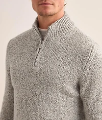 Cashmere Quarter-Zip Sweater
