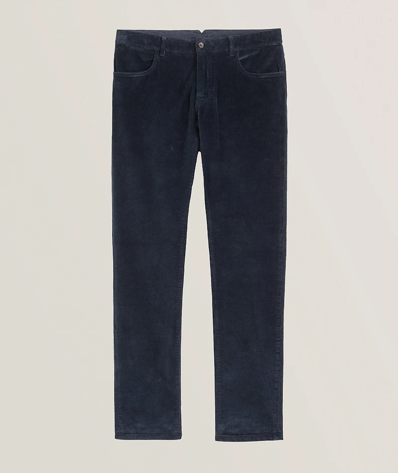 Corduroy Stretch-Cotton Pants