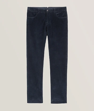 Corduroy Stretch-Cotton Pants