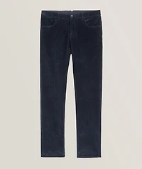 Corduroy Stretch-Cotton Pants