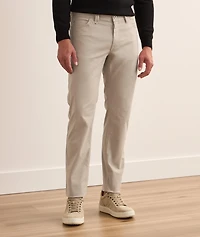 Garment Dyed Stretch-Cotton Pants