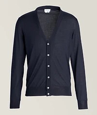 Virgin Wool, Silk & Cashmere Cardigan