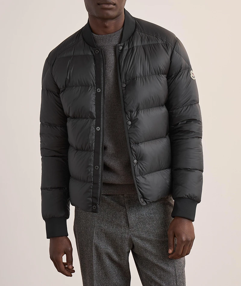 Bazena Short Down Bomber Jacket