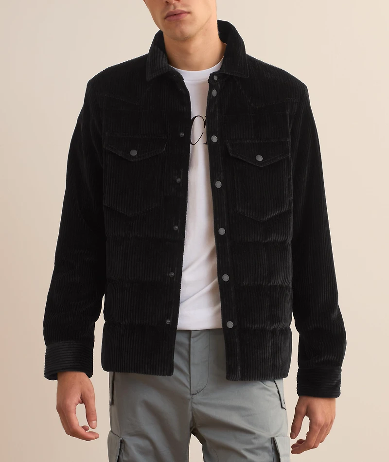Grenoble Corduroy Padded Shirt Jacket