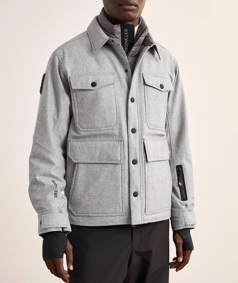Grenoble Antuco Wool Down Shirt Jacket