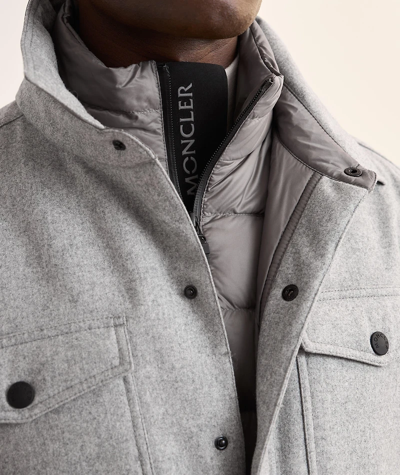 Grenoble Antuco Wool Down Shirt Jacket