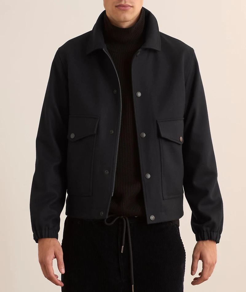 Fredarola Virgin Wool Shirt Jacket