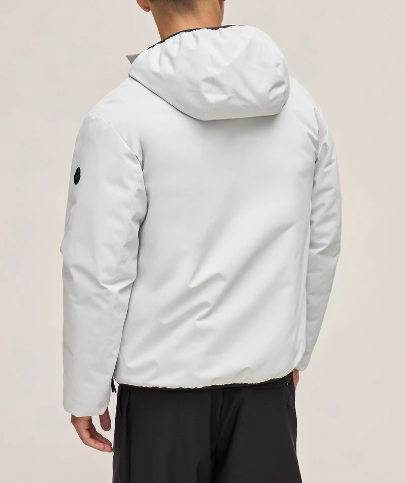 Polset Embossed Logo Down Jacket