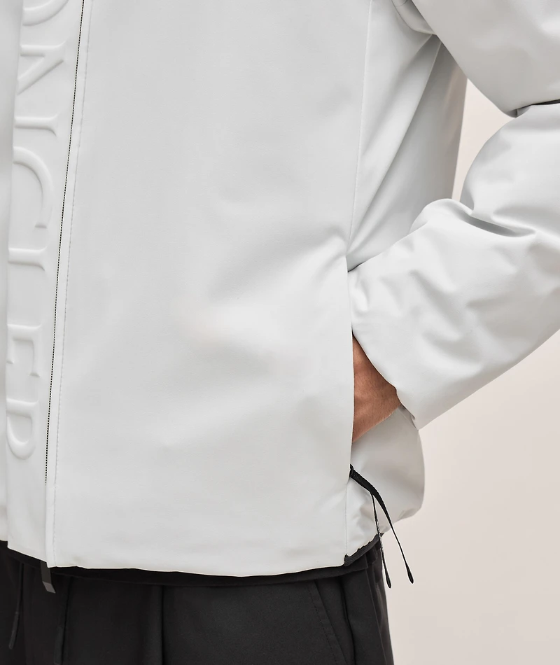 Polset Embossed Logo Down Jacket
