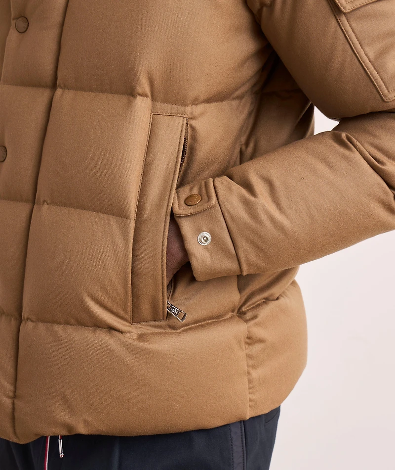 Vezere Hooded Short Down Jacket