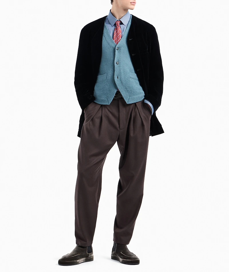 Micro-Print Dress Shirt