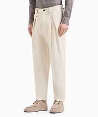 Cotton Gabardine Pants