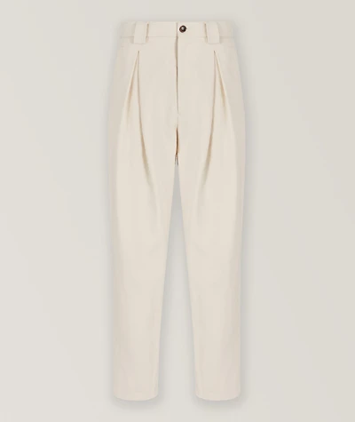 Cotton Gabardine Pants