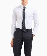 Puppy Print Silk Tie