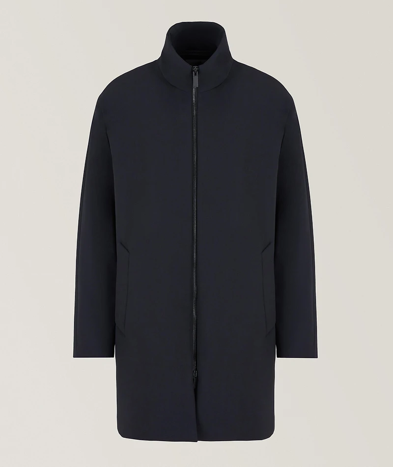 Long Wool Pea Coat