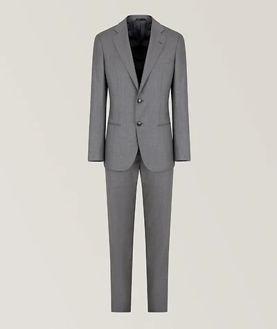 Soho Line Wool-Cashmere Suit