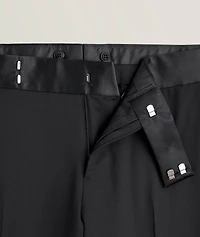 Stretch-Virgin Wool Dress Pants