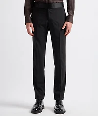 Stretch-Virgin Wool Dress Pants