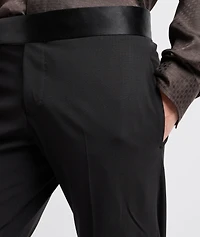 Stretch-Virgin Wool Dress Pants