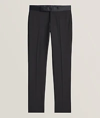 Stretch-Virgin Wool Dress Pants