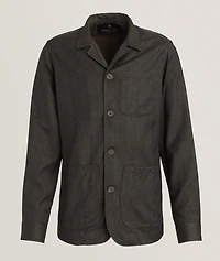 Wool Flannel Overshirt