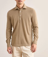 Cashmere Polo Sweater
