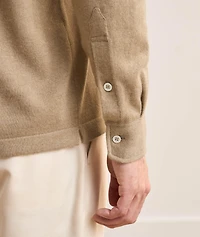 Cashmere Polo Sweater